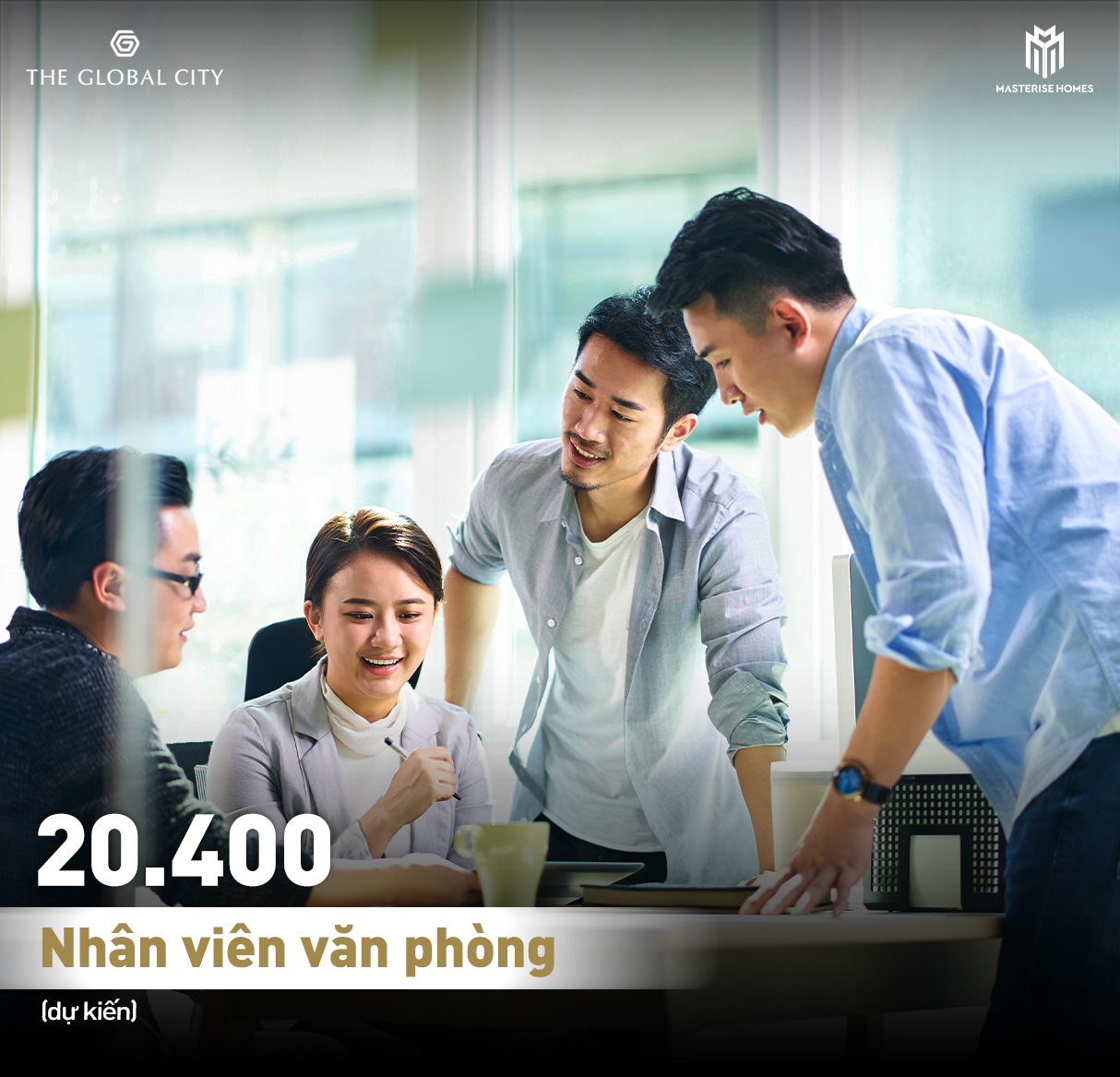 Các toà nhà văn phòng tại trung tâm The Global City